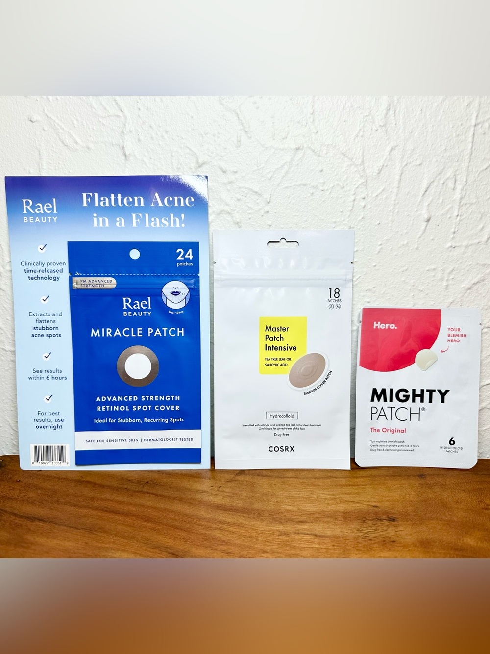 5 for $25-Rael, COSRX & Hero Pimple Patch Trio - Picture 1 of 5